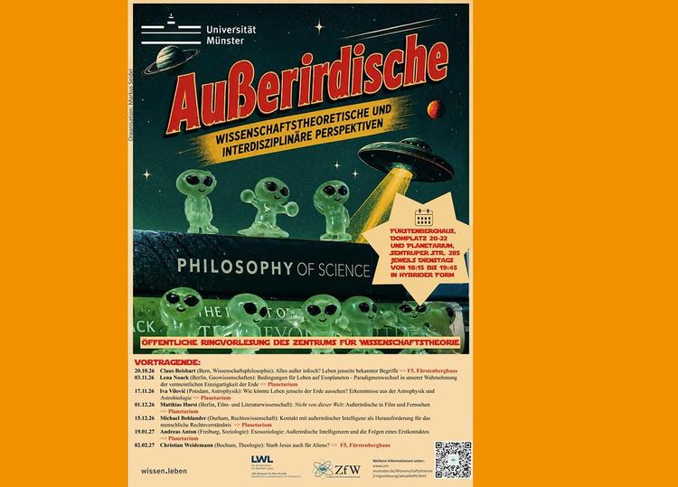 Ringvorlesung über „Außerirdische“ an der Universität Münster