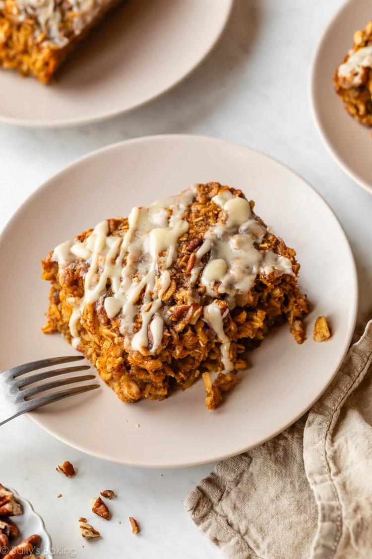 Pumpkin Baked Oatmeal