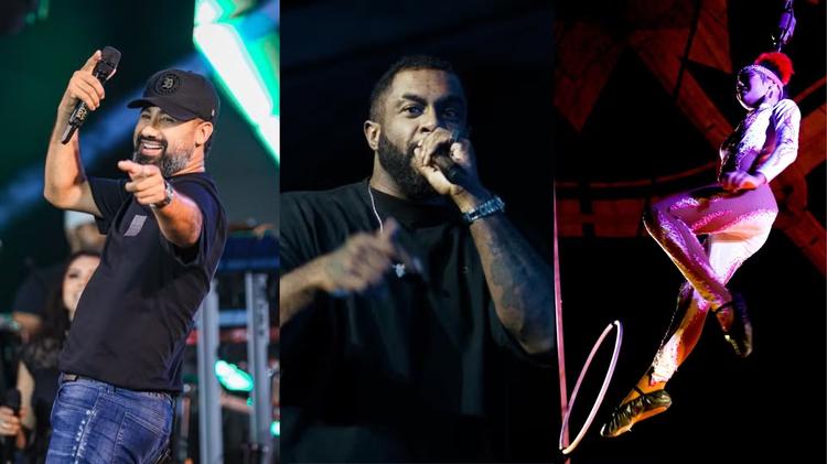 Shows de Raí Saia Rodada e Baco Exu do Blues, Mostra de Circo, peça 'O estrangeiro' e mais: veja agenda cultural