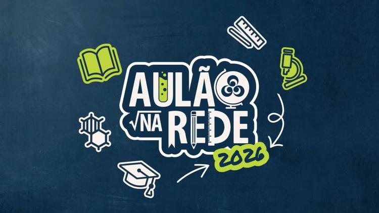 Aulão na Rede: professor ensina a diferenciar cubos, esferas, cilindros e pirâmides