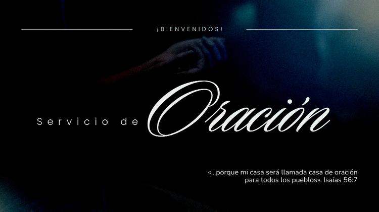 Servicio de Oración  -  miercoles, 23 septiembre de 2026