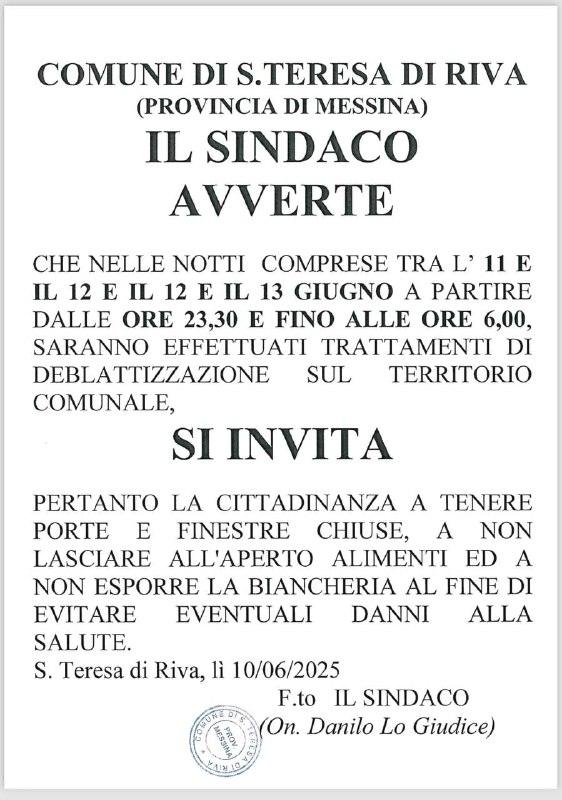 Attenzione ⚠️ -