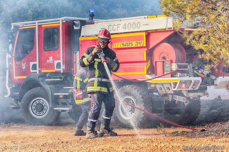 Les sapeurs-pompiers de l'Hérault déjà sur le pied de guerre 