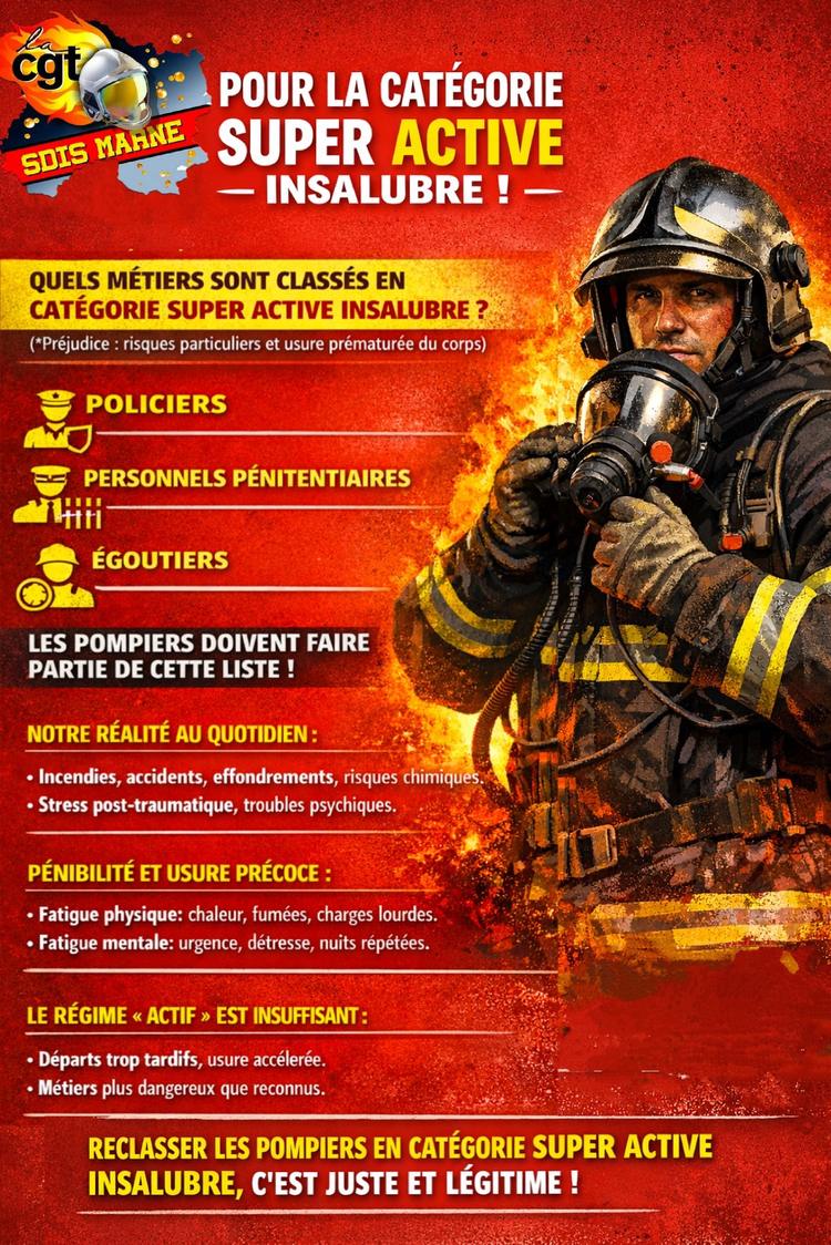 Pourquoi reconnaître les sapeurs pompiers en catégorie super active ?