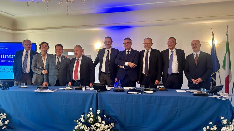 Maratea ospita la Conferenza dei Presidenti dei Consigli regionali