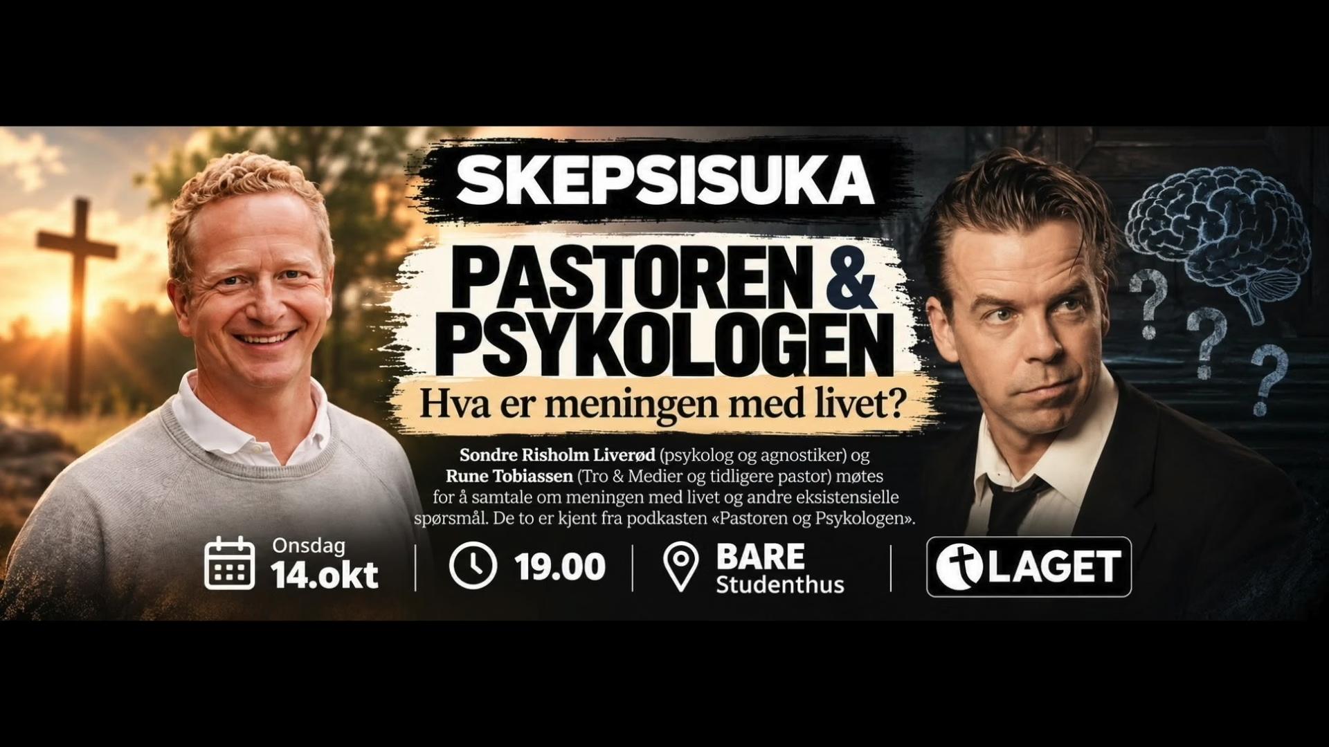 Må livet ha mening med Pastoren og Psykologen