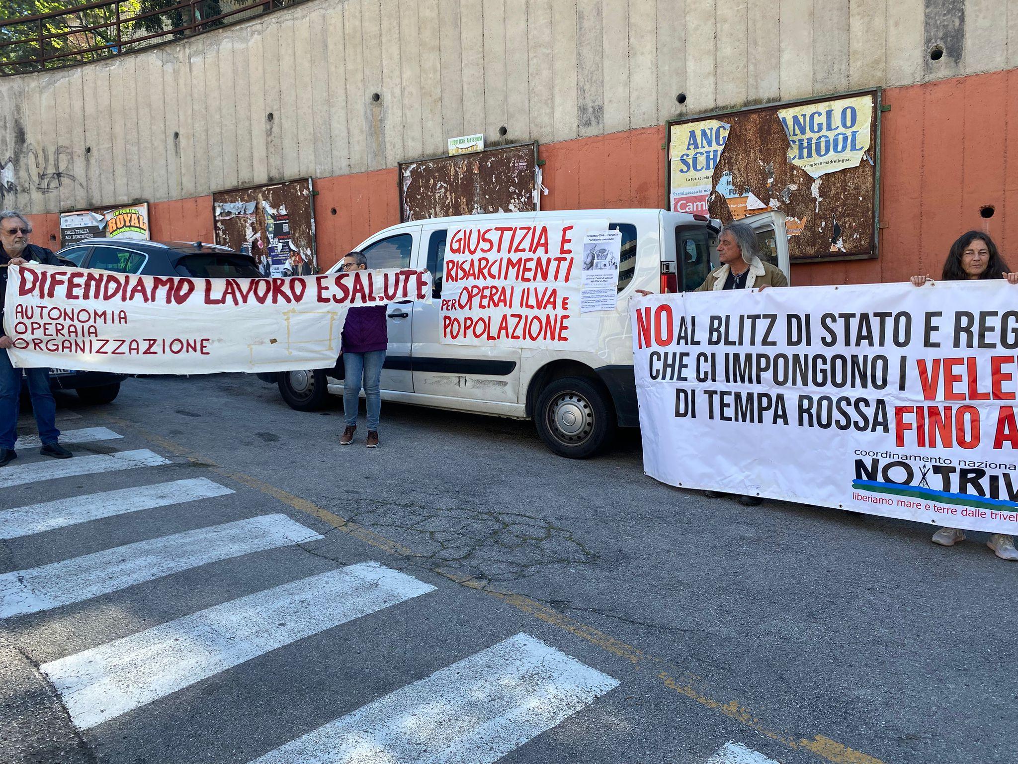 Potenza: prima udienza dibattimentale processo “ambiente svenduto” dell’ex Ilva