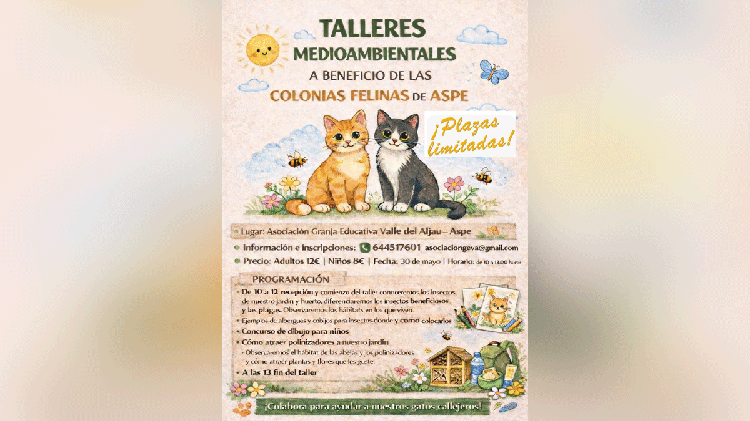 #Aspe impulsa un taller ambiental familiar con fines solidarios