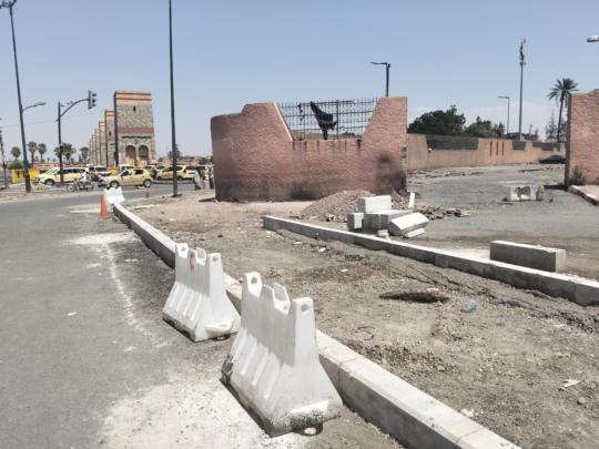الشروع في تهيئة محيط محطة باب دكالة تمهيداً لهدمها وإحداث فضاءات ومرافق جديدة