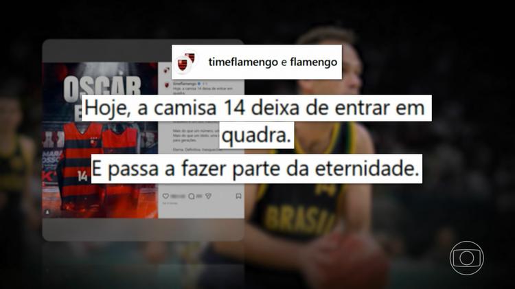 Oscar Schmidt recebe mais homenagens; Flamengo anuncia aposentadoria da camisa 14 do basquete