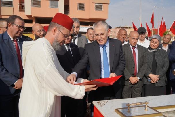 تدشين مشاريع تنموية بمراكش بمناسبة تخليدا لذكرى عيد العرش المجيد