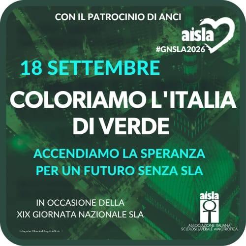 MILITELLO SI ILLUMINA DI VERDE PER LA GIORNATA NAZIONALE SLA  Anche quest'anno il Comune di Militello in Val di Catania...