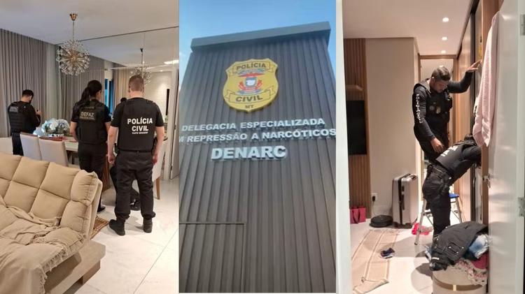 Operação contra grupo suspeito de tráfico prende 5 pessoas e bloqueia mais de 1 milhão de reais em MT e SP