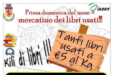 2 agosto 2026: mercatino "Kili di libri!!!"