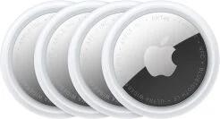 four Apple AirTags