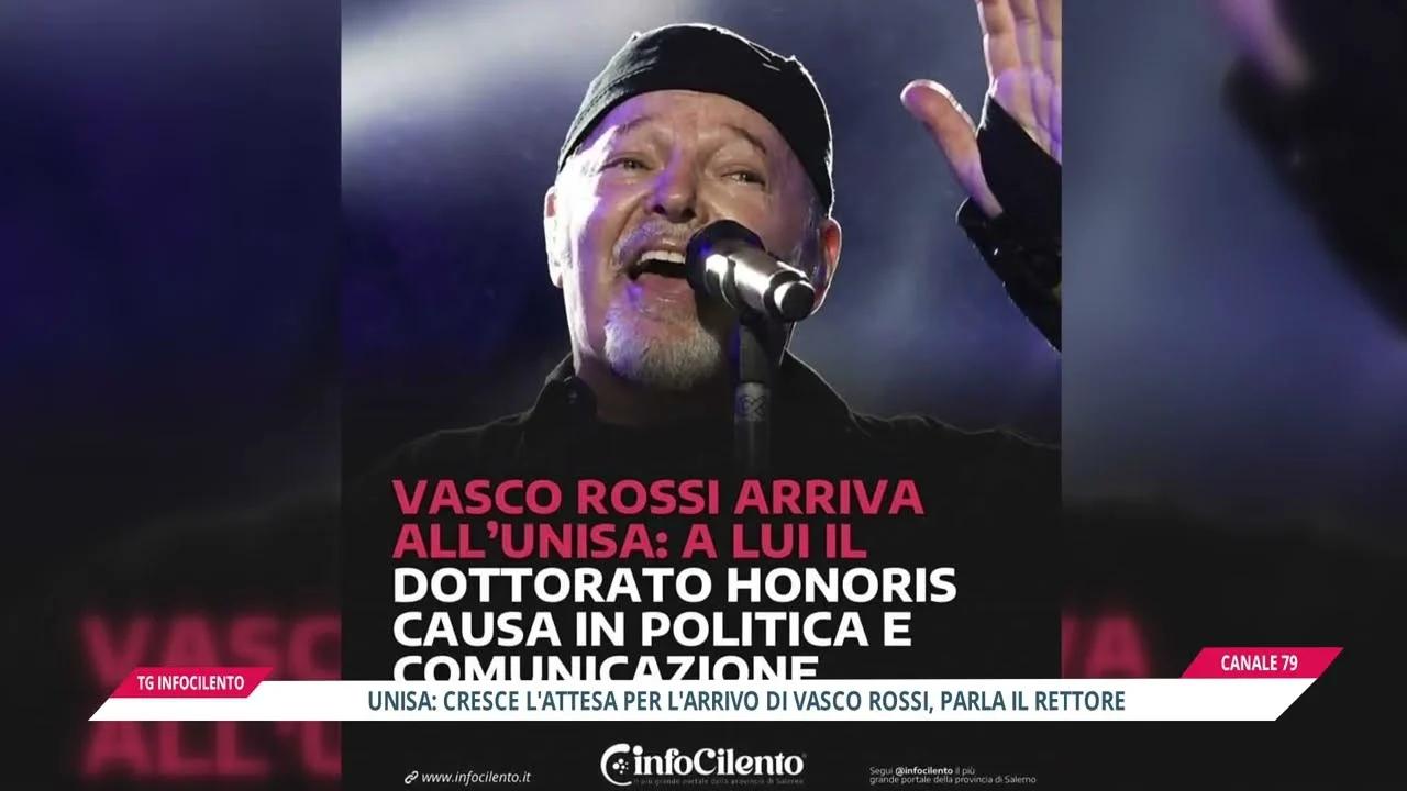 Vasco Rossi all’Università di Salerno: il 7 ottobre il Dottorato Honoris Causa. A InfoCilento parla il Rettore