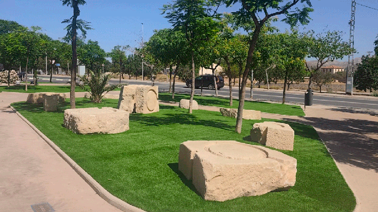 #Novelda renueva el parque Bancal Fondo con una inversión de 54.000 euros