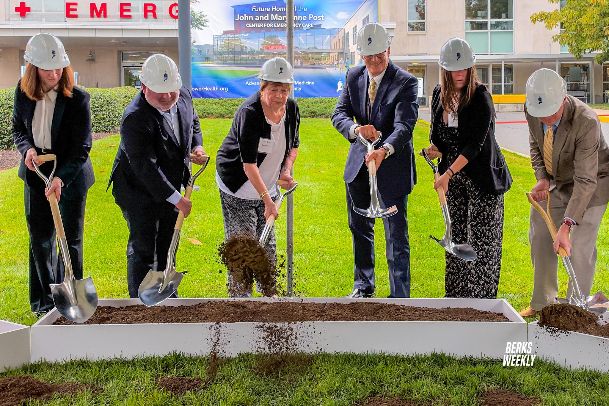 Reading Hospital breaks ground on 20,000-square-foot emergency department expansion