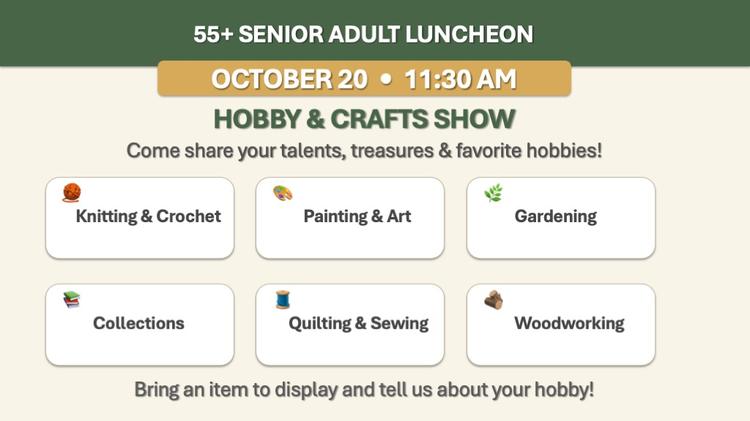 55+ Lunch