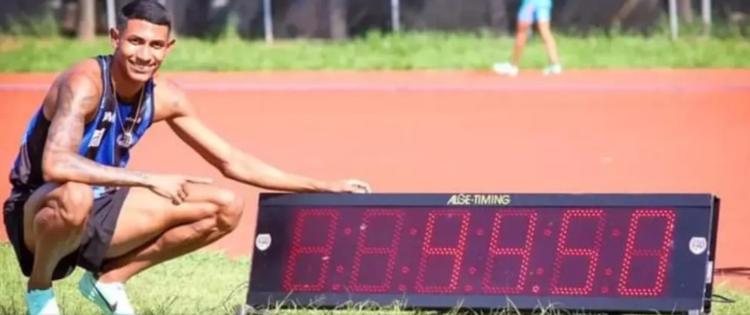 Matheus Lima faz índice olímpico nos 400m rasos