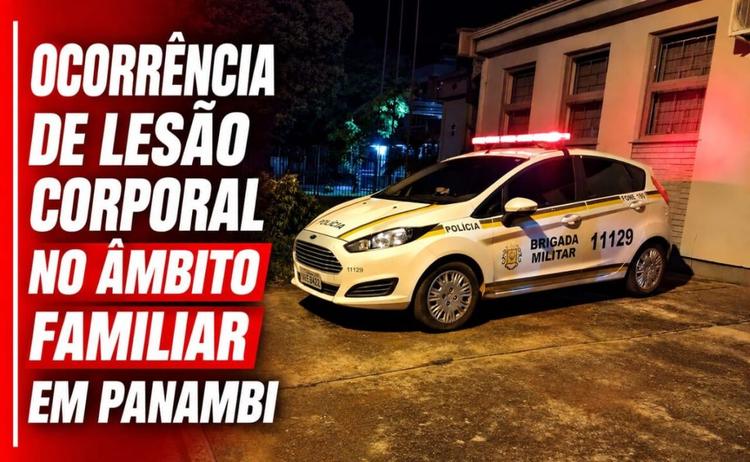 Lesão corporal no âmbito familiar em Panambi
