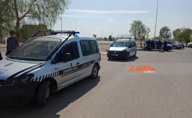 درك سعادة يسقط شخصين متورطين في سرقة بندقية