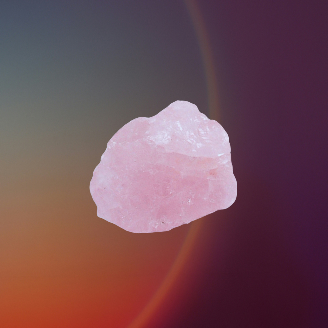 Rose quartz for finding balance at the Libra Full Moon Lunar Eclipse on the 25th March 2024