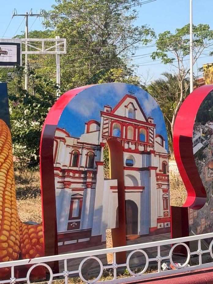 Señalan error en letras de Jiquipilas al poner iglesia de Chiapa de Corzo