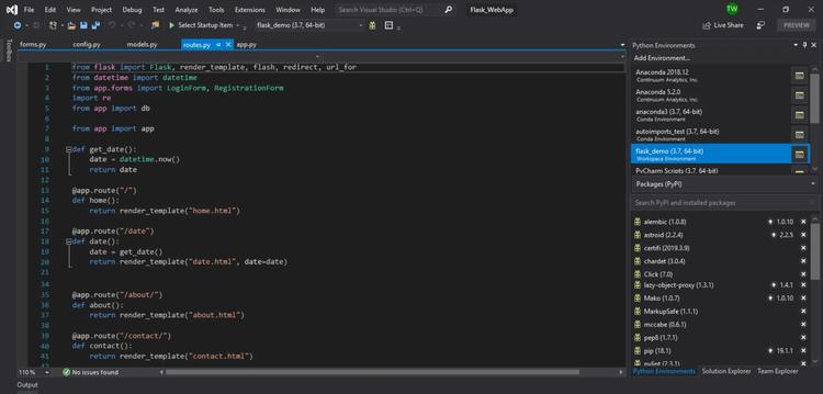 python development cropped