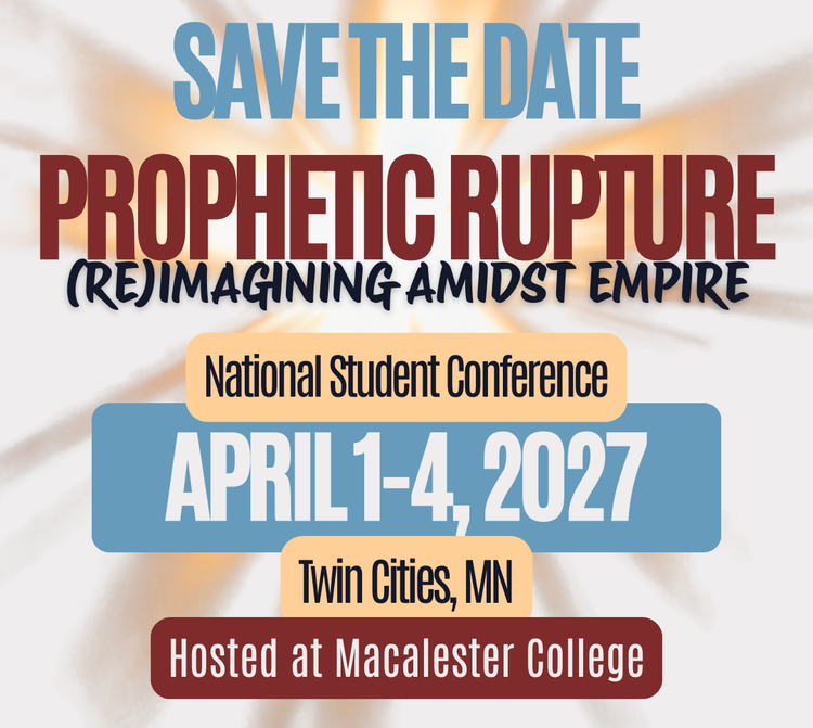 Save the Date: WSCF-US National Student Conference