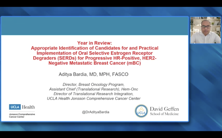 Oral SERDs for Breast Cancer | Aditya Bardia, MD, MPH