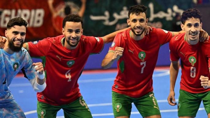 المنتخب المغربي يهزم نظيره المصري ويتأهل لنهائي كأس أفريقيا لـ”الفوتسال”
