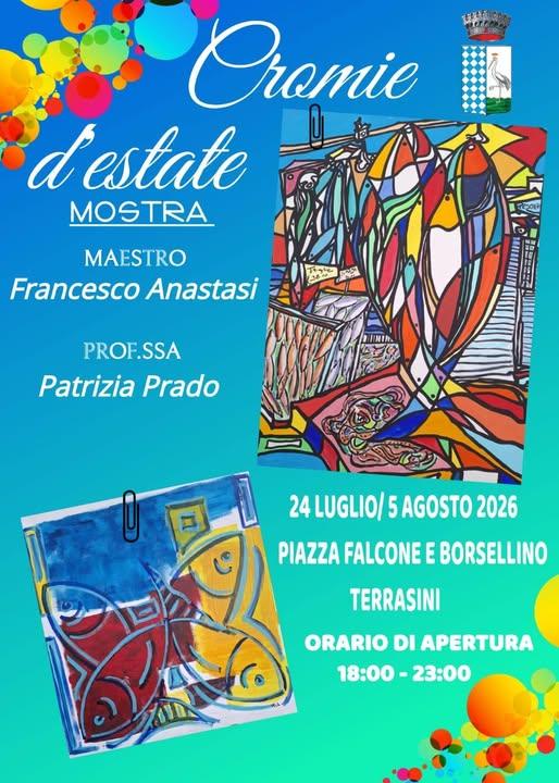 L’arte anima l’estate a Terrasini. 🎨 Ha preso il via, in Piazza Falcone e Borsellino, davanti al nostro Museo Regionale...