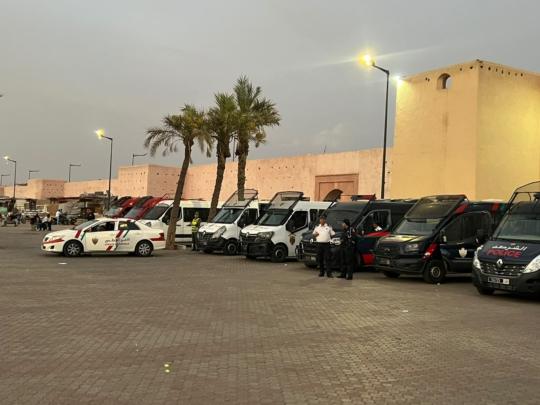 استنفار أمني مشدد بمراكش لمواجهة دعوات تظاهر منسوبة لـ “جيل زد”+صور