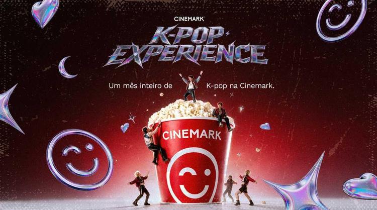 Cinemark anuncia pré-venda do 'Hybe Cine Fest 2026', com transmissões de shows de K-Pop em salas de cinema