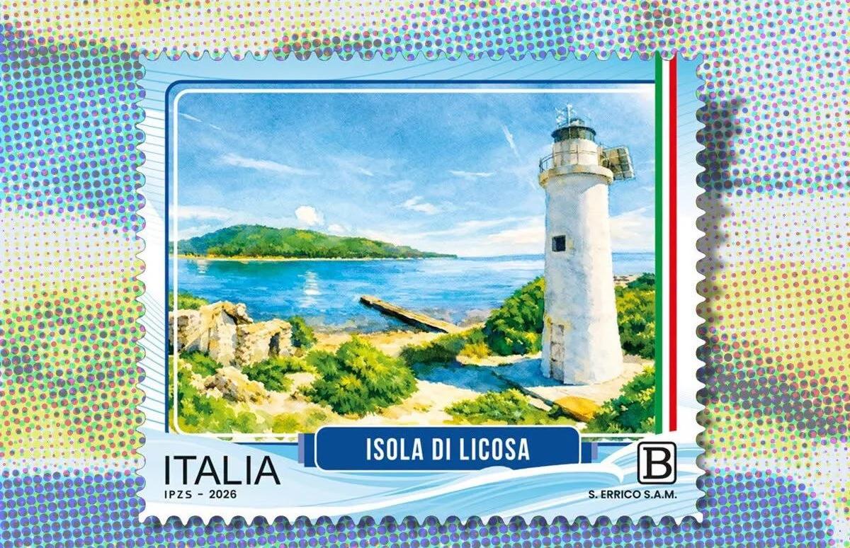 L’Isola di Licosa celebrata in un francobollo: entra nel patrimonio naturalistico di Poste Italiane
