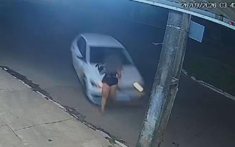 Mulher denuncia que foi atropelada pelo ex-namorado duas vezes: 'Dor que eu não desejo nem para o pior inimigo'