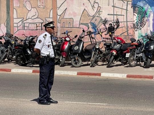 استنفار أمني واسع بابن جرير لتأمين امتحانات الأولى بكالوريا ومحيط مراكز الإجراء + صور