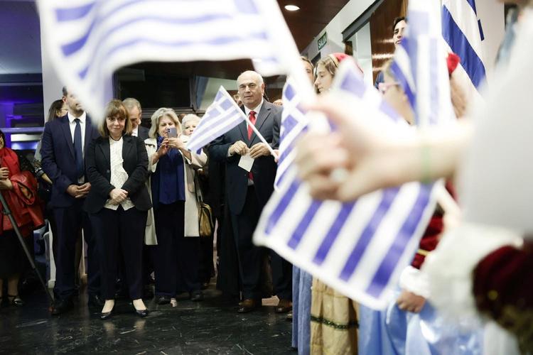 President Sakellaropoulou Visits the Greek Community in Uruguay