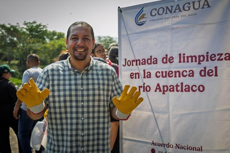 Rescatan el Río Apatlaco: retiran 2.5 toneladas de desechos en mega jornada de limpieza en Temixco
