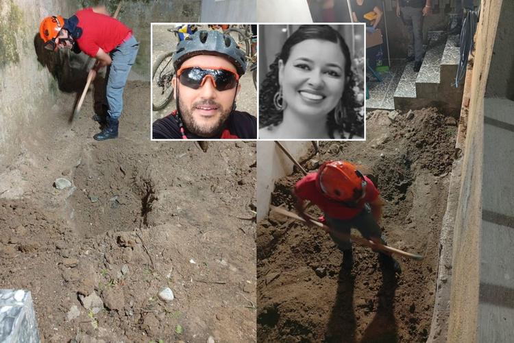 Vizinho ouviu homem enterrando professora no quintal de casa, mas não percebeu crime; entenda