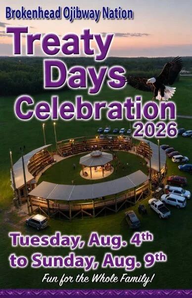Brokenhead Ojibway Nation Treaty Days Celebration 2026