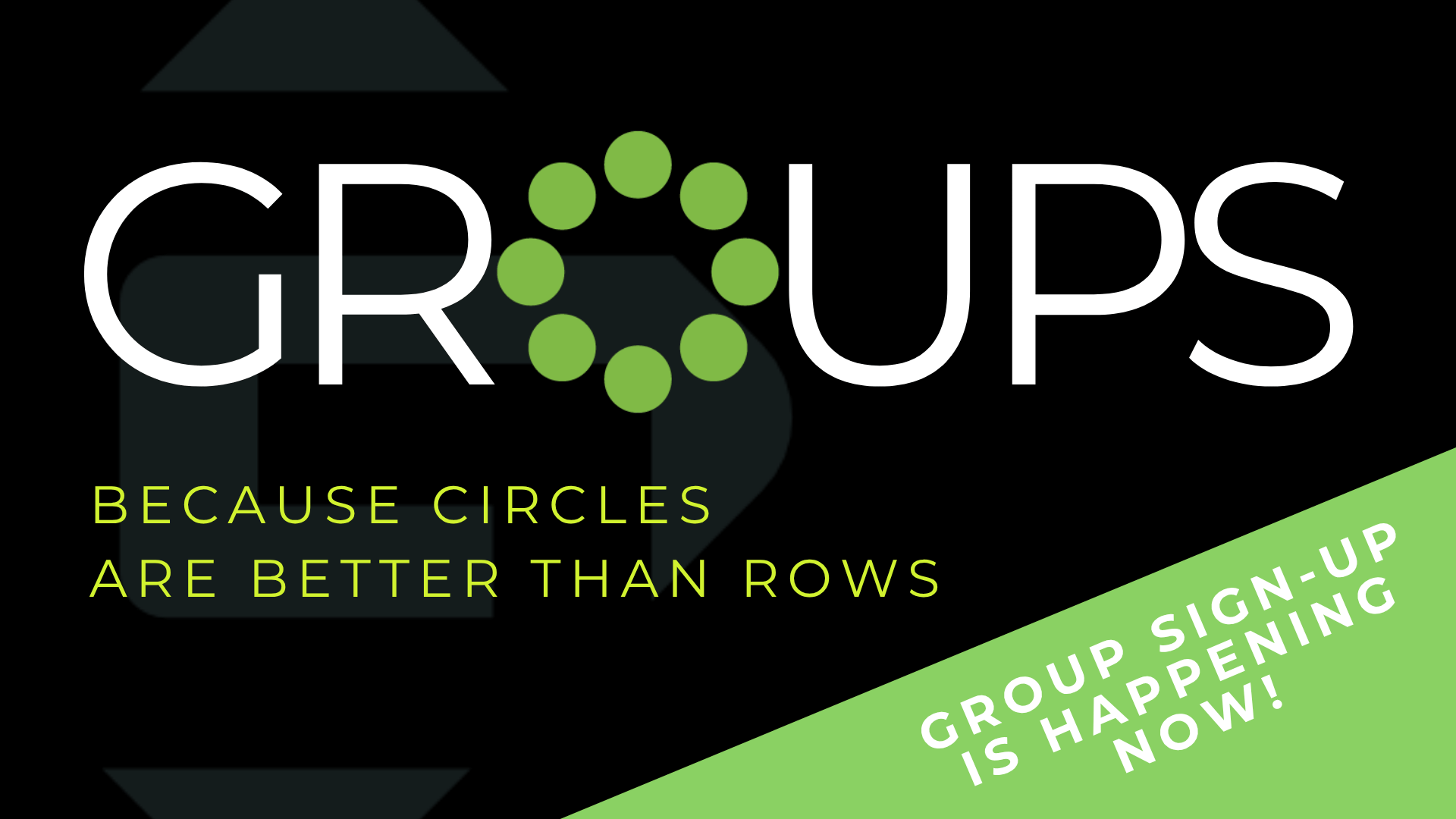 Groups Sign-Up is Here!