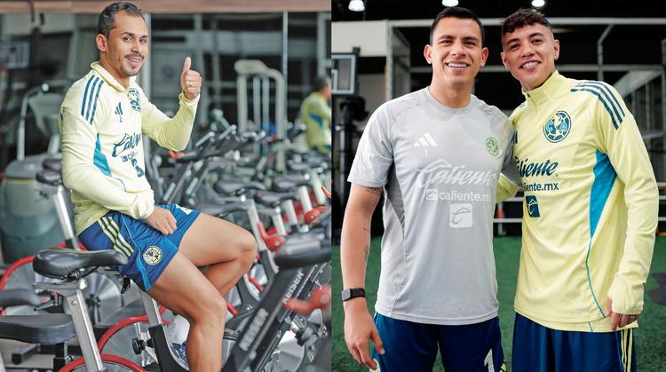 Los jugadores del América reportan en Coapa para exámenes médicos rumbo al Apertura 2026