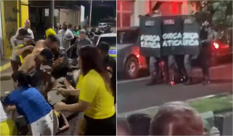 Polícia Militar monta esquema especial para jogo do Brasil após episódios de violência no interior de SP