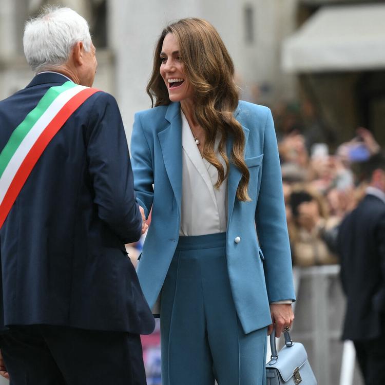 Reggio Emilia blindata, e curiosa, accoglie Catherine