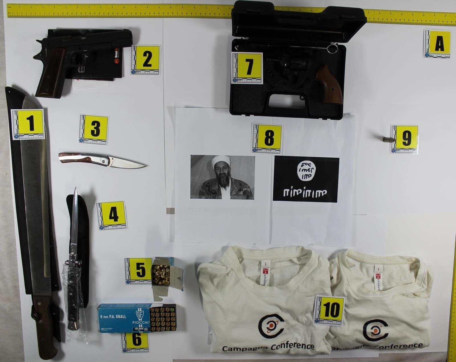 Salerno: studente 21enne arrestato per terrorismo e armi clandestine