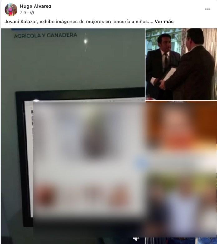 Señalan a Jovani Salazar por presunta exhibición de contenido inapropiado en museo de tecnología