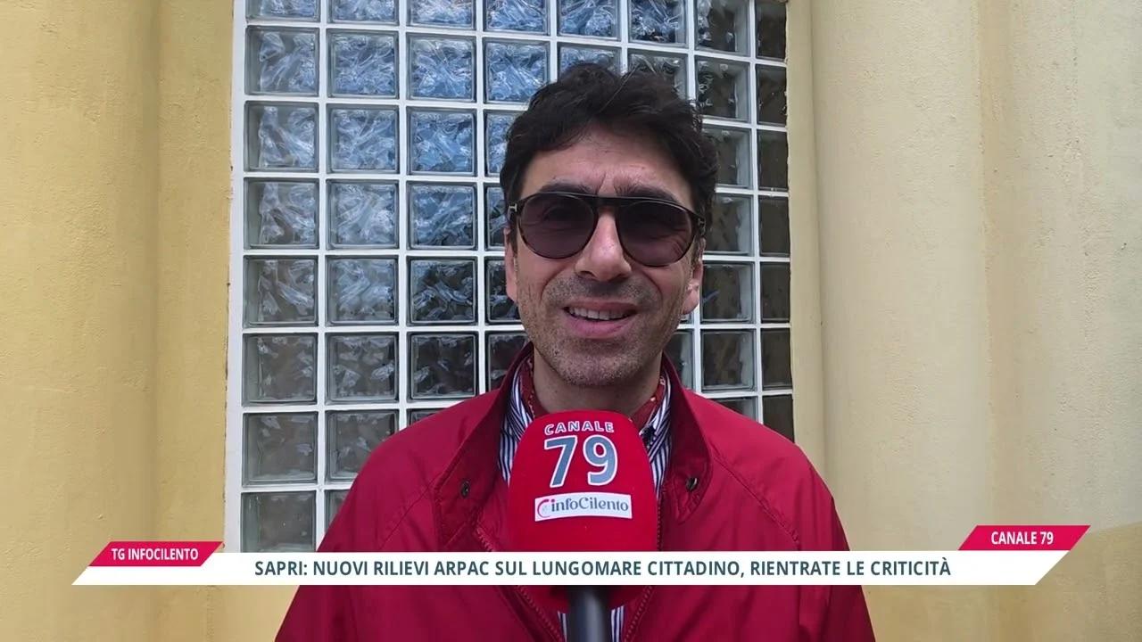 Sapri: nuovi rilievi Arpac sul lungomare cittadino, rientrate le criticità