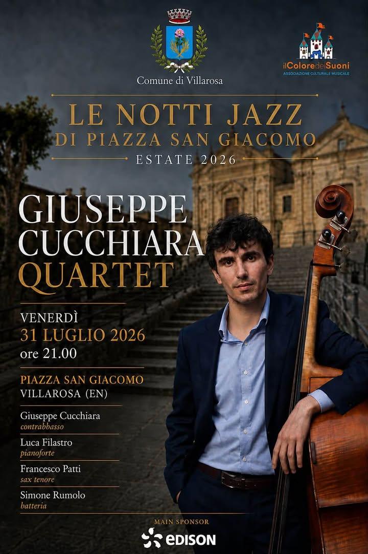 🎷✨ LE NOTTI JAZZ DI PIAZZA SAN GIACOMO ✨🎷 Villarosa si prepara a vivere due serate all’insegna della grande musica jaz...